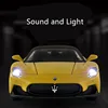 1:32 Maserati MC20 Cabrio Alloy Sports Car Model Diecasts Metal Toy Vehicles Car Model Sound and Light Simulation Kids Toys Gift 5