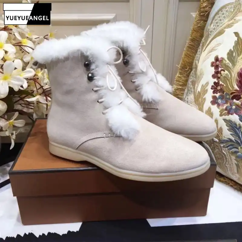 fleece lined snow boots