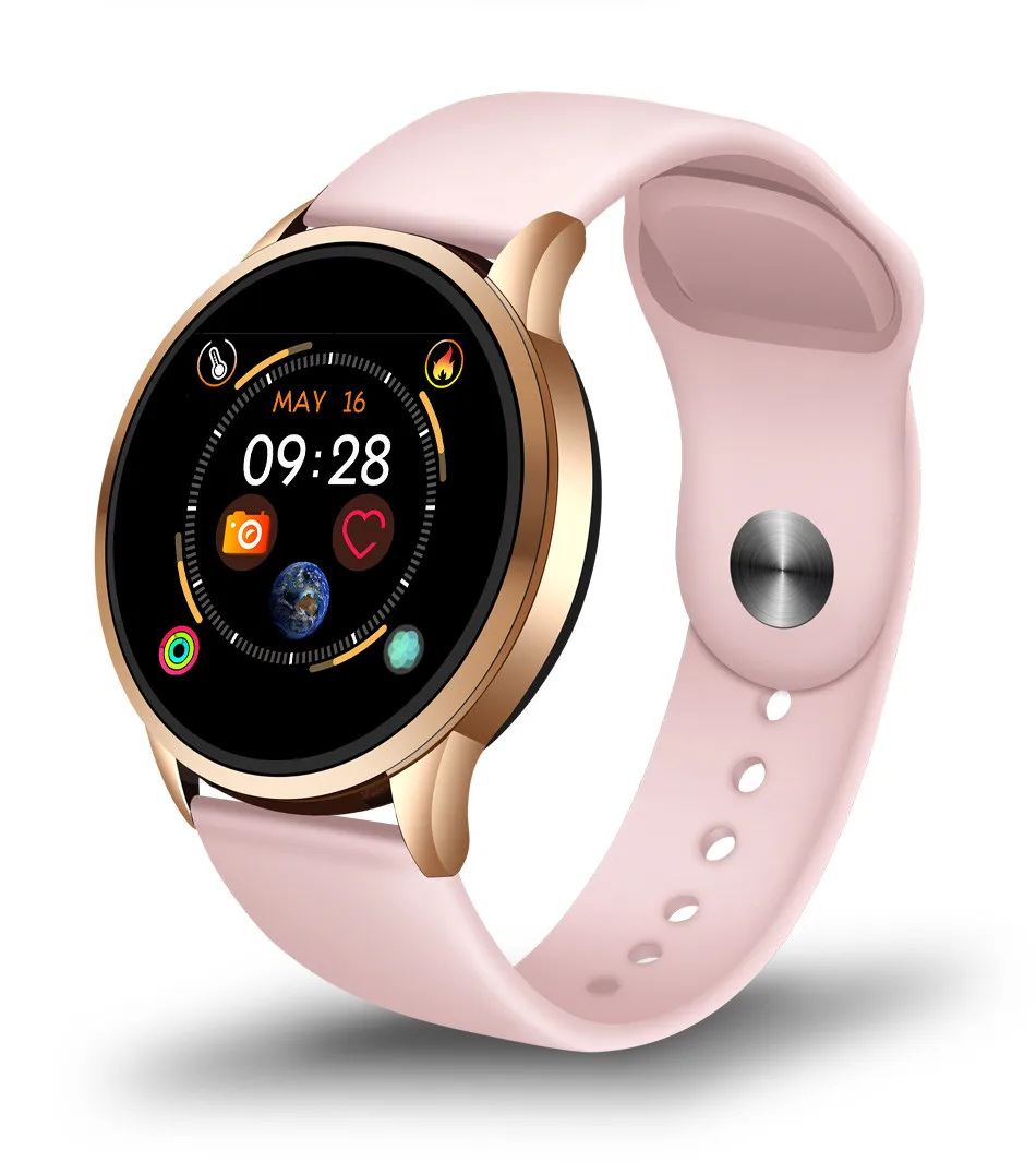 LIGE, новинка, Смарт-часы для женщин, светодиодный, цветной экран, пульсометр, Мониторинг Артериального Давления, водонепроницаемые, спортивные, умные часы для мужчин, для Android IOS