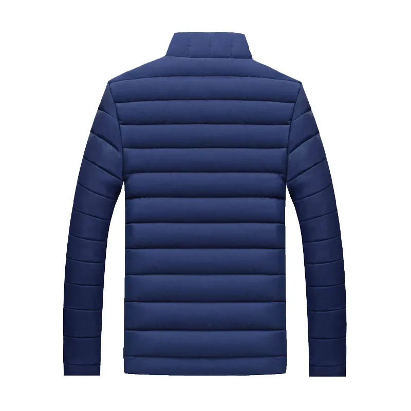 Мужские зимние парки с хлопковой подкладкой толстая Мужская куртка демисезонная