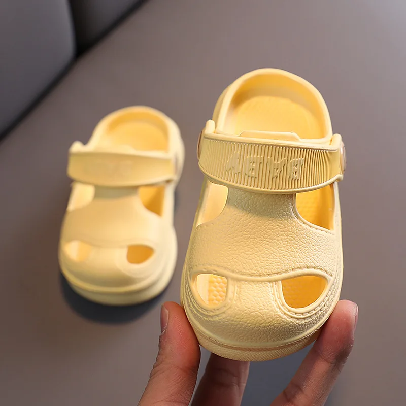 Boys Girls Fashion Anti-Slip Sandals EVA Soft Bathroom Slippers Children Kid Toddler Shoes Lightweight Slip-On girl princess shoes