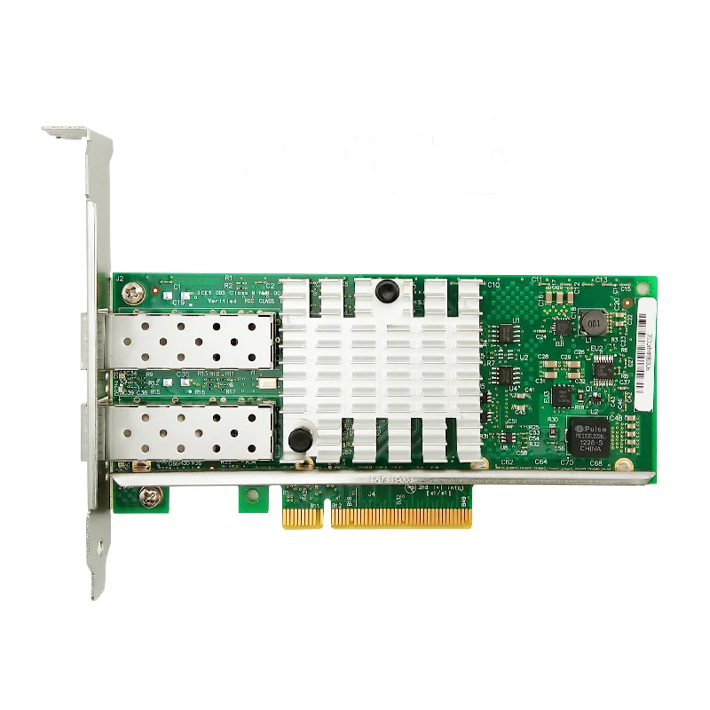 

X520-DA2 10G SFP+ Dualport Ethernet Network Adatper with Intel 82599es chipset , PCIe 2.0 X8 NIC
