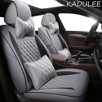 

KADULEE Custom Leather car seat cover For LAND ROVER Discovery Freelander Range Rover Evoque Range Rover sport seat cover cars