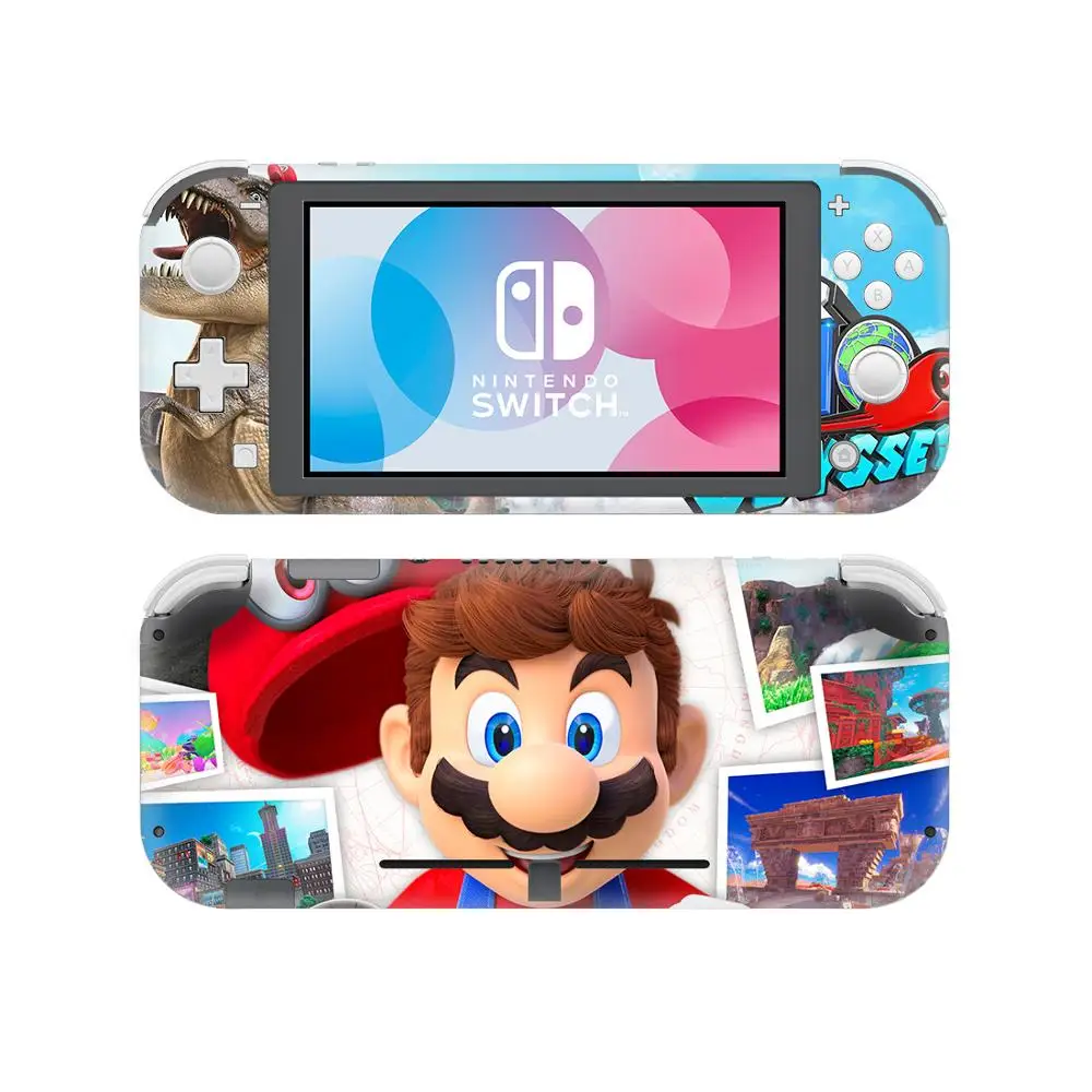 Наклейка из кожи Марио для nintendo Switch Lite консоль и контроллер протектор Joy-con NAND Switch Lite NSL наклейка на кожу - Цвет: YSNSL0300