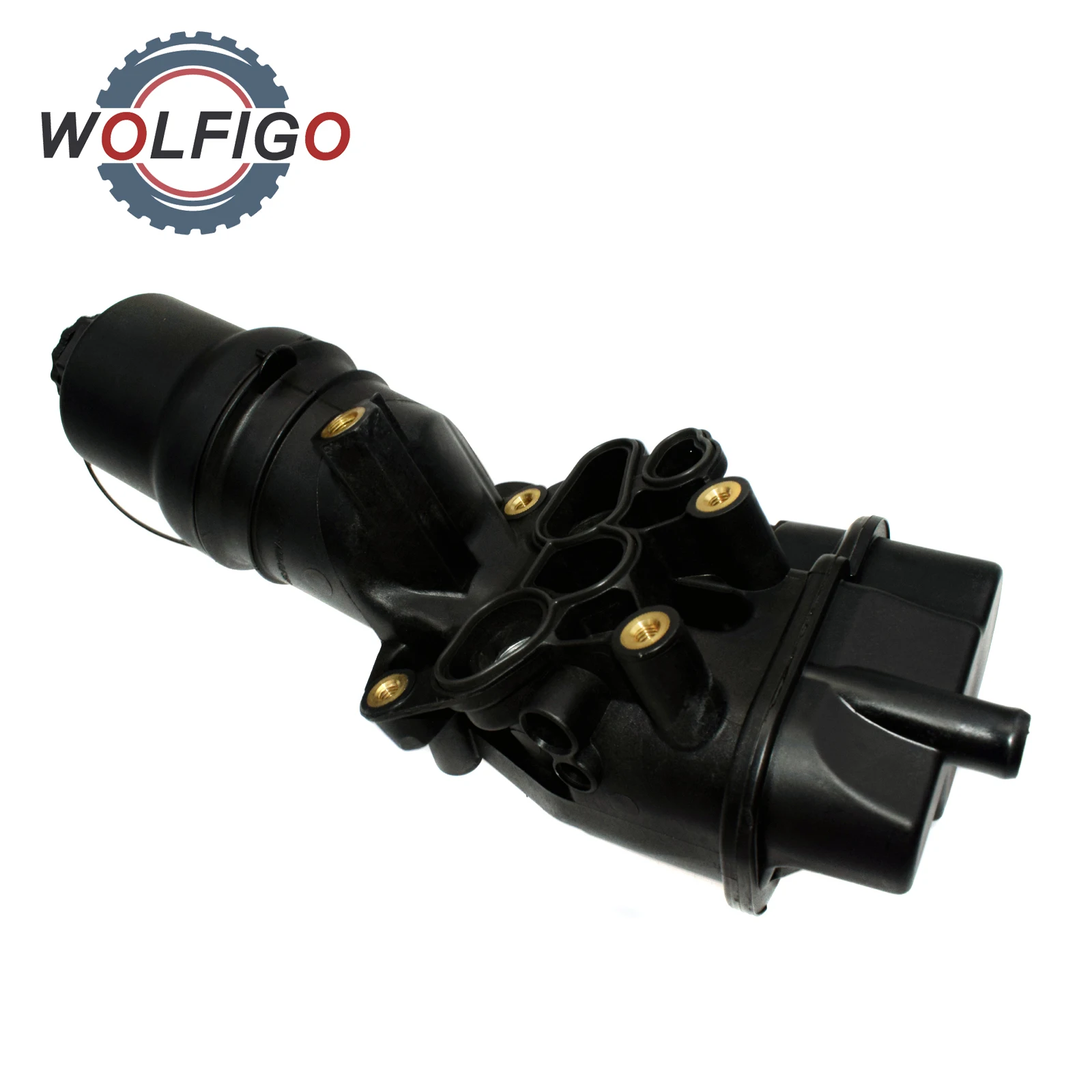 Корпус масляного фильтра WOLFIGO для Audi A3 VW EOS Jetta III Passat вариант Touran Seat Altea Leon Skoda Octavia