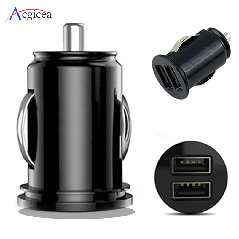 

Car Charger For Samsung S10 Xaomi Plus Fast Charging Dual USB Chargers For iPhone XS Max X 7 8 Plus IPad Mobile Phone Charger
