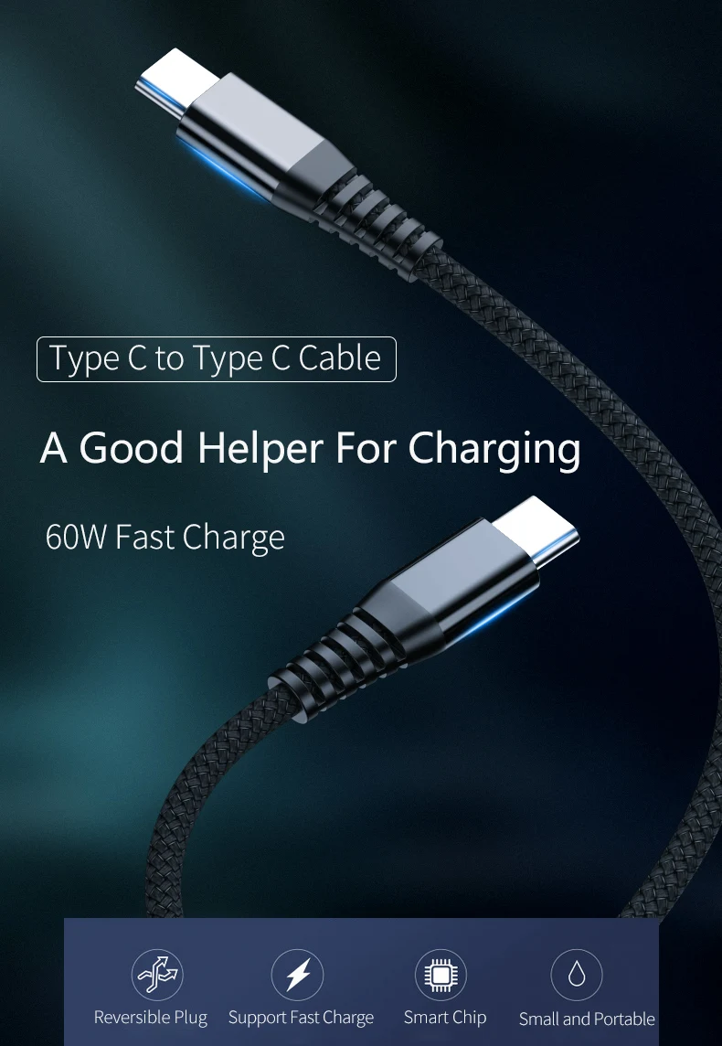 3 a 0,3 M 1,2 M type C To type C кабель для зарядки и передачи данных в трикотажной оплетке для samsung Galaxy A7 S7 кабели для мобильных телефонов шнур для huawei