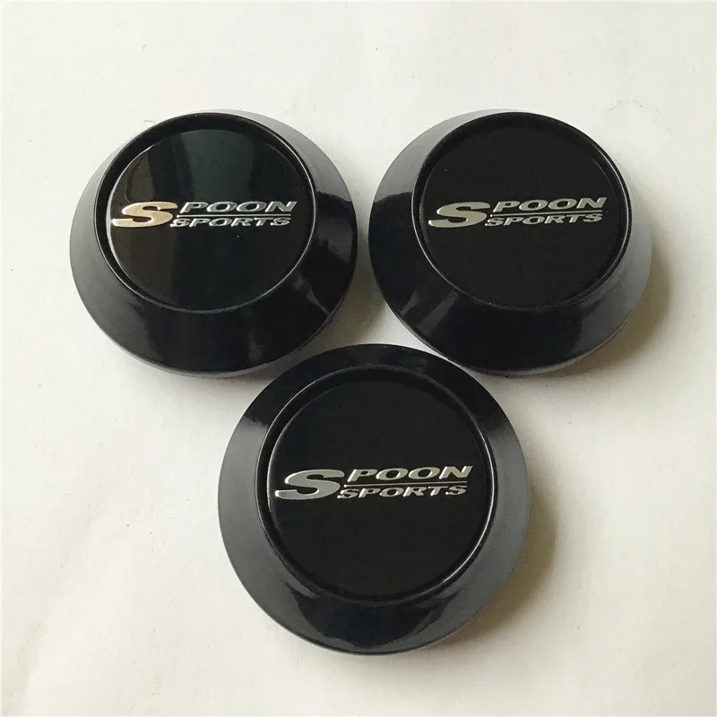 4Pcs 68mm For SPOON Wheel Center Hub Caps Car Styling Cover 45mm Emblem Badge Logo Auto Rims Accessories | Автомобили и мотоциклы