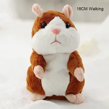 Прекрасный ходьба кивая хомяк дети ребенок плюшевые игрушки хомяк животное развивающие игрушки MS88