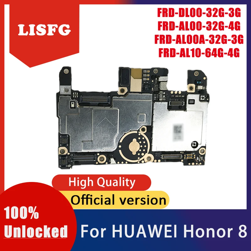 Разблокированная материнская плата 32 Гб 64 ГБ для HUAWEI Honor 8|Антенны мобильных