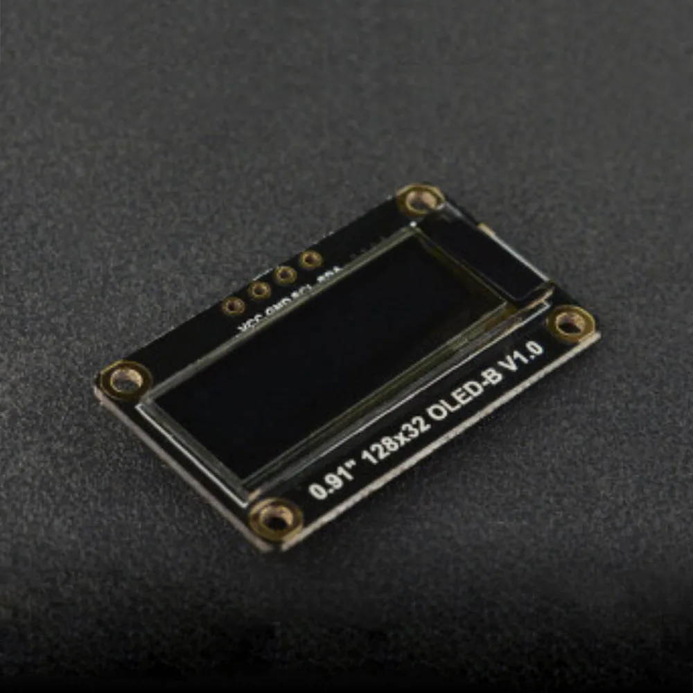 DFRobot ܻ OLED ÷ ȭ, SSD1306 Ĩ, Ƶ̳ UNO  ESP32 ESP8266 FireBettle-M0, 0.91 ġ, 128x32 I2C