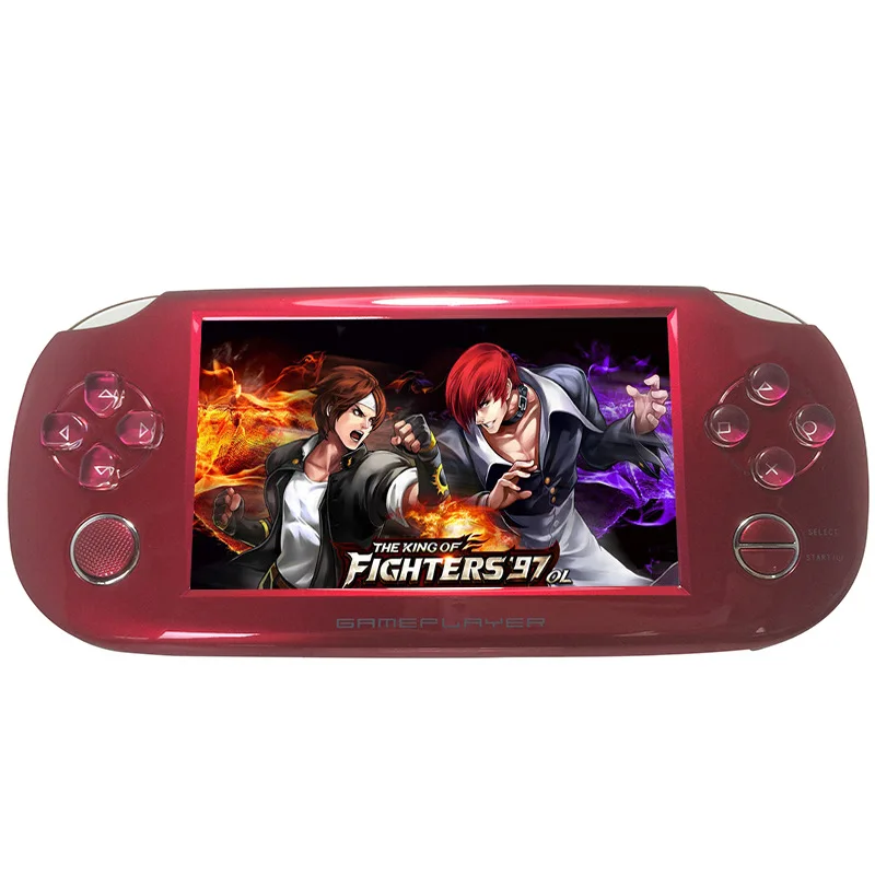 

Manufacturers T880 Ultra-Thin PSP Game Console Children 32-Bit Handheld Game Console with Horse Race Lamp Flashlight MP4 Handhel
