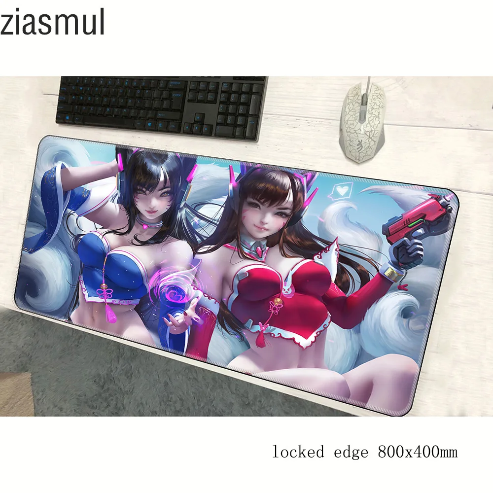 Ahri пикантный коврик для мыши 800x400x2 мм коврики locrkand компьютерная мышь коврик игровые аксессуары высококачественные игровые коврики и чехлы игры pc gamer