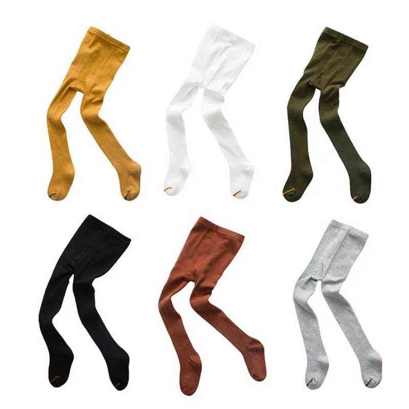 Baby Tights for Girls Warm Cotton Tights Baby Stockings Stockings Solid Pantyhose Tights Baby Newborn