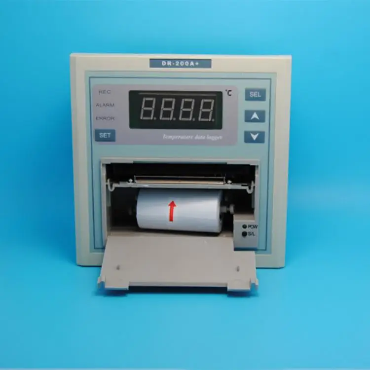 DR-200A+ temperature recorder usb printable temperature and humidity recorder refrigeration cold chain high precision