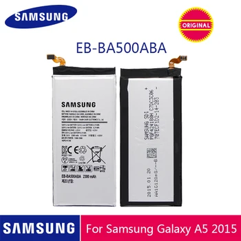 

SAMSUNG Original Phone Battery EB-BA500ABE 2300mAh For Samsung GALAXY A5 2015 SM-A500 A5000 A5009 A500F Replacement Batteries