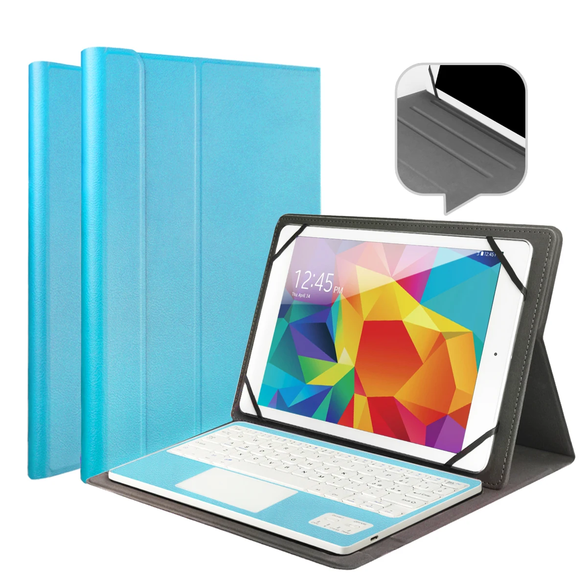  Bluetooth Keyboard Case Stand Cover For Samsung Galaxy Tab A Tab S 9.7