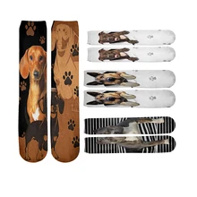 

Plstar Cosmos Dog Lover Pet Animal Newfashion 3DPrint Funny Long Socks Art Unique Man/Women High Quality Dropshopping Style-1