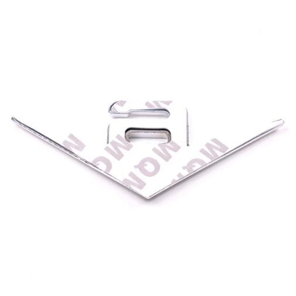 Car Styling 3D Metal V6 V8 Engine Display Car Sticker Emblem Badge