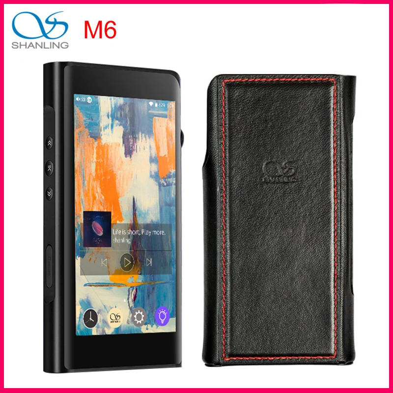 Портативный плеер SHANLING M6 Hi Res двойной AK4495SEQ с открытой ОС Android DSD256 Fi Bluetooth 3 5/2 5/4 4 мм