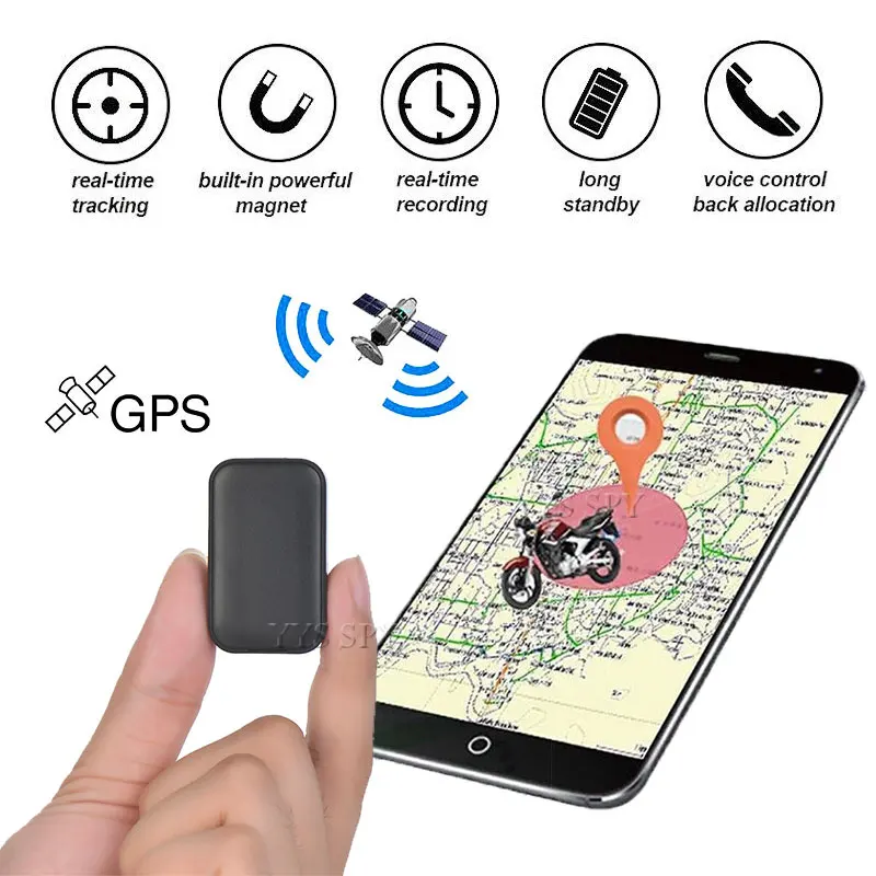 Умный мини gps трекер для поиска детей GSM машина локатор автомобиля запись в