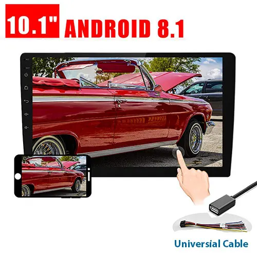 Podofo 9/10. " 2 din Android автомобильный Радио мультимедийный плеер 2 Din универсальное видео MP5 плеер Авто Стерео gps Bluetooth wifi Аудио - Цвет: 10.1 MP5 Player