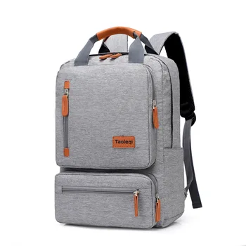 

Casual Business Men Computer Backpack Light 15Inch Laptop Bag Waterproof Oxford Cloth Lady Anti-Theft Travel Backpack