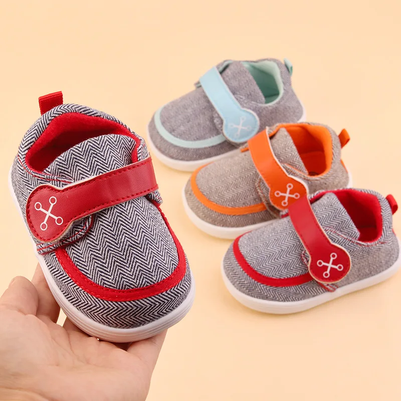 

Xiao liu Treasure 2019 Autumn New Style Babies' Toddler Shoes Baby Shoe Anti-slip Soft-Sole Closed-toe Healthy Shoes for Childre