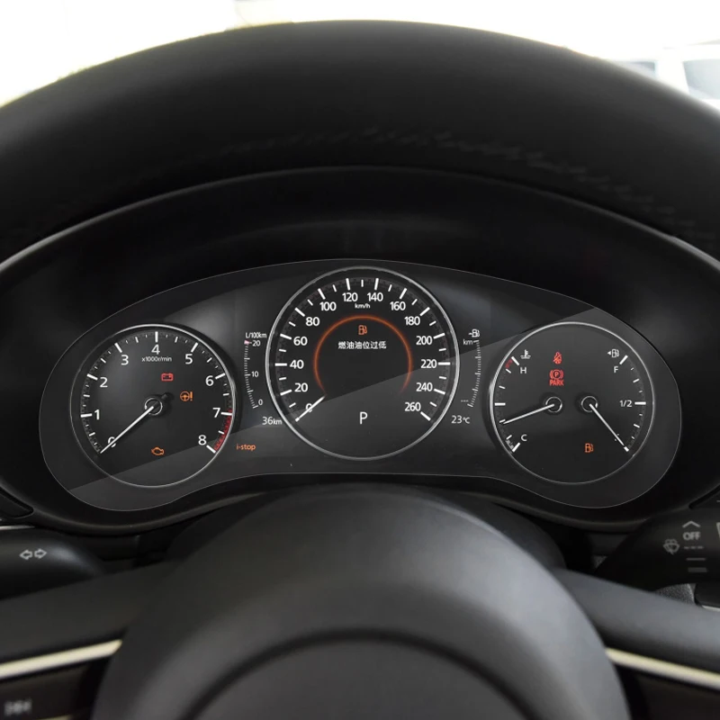 Для Mazda 3 BP с года по настоящее время gps навигации Экран Стекло защитная пленка приборная панель Дисплей пленка внутренний аксессуары наклейки