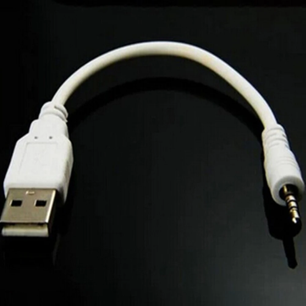 Быстрая передача 3,5 мм USB2.0 ABS офисный кабель для передачи данных практичный зарядный портативный аудио для iPod