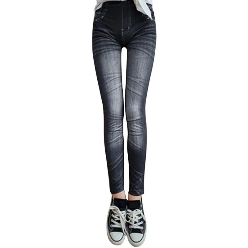 style 8 black Puimentiua новые узкие женские джинсы стрейч джинсовые брюки Имитация тела ковбой зауженная, с высокой талией обтягивающие леггинсы женские фитнес - Цвет: style 8 black