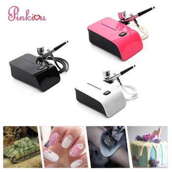 

Airbrush Makeup Kit Single Action Air Compressor Air Brush Spray Gun Makeup Face Paint Cake Decorating Akvagrim Makeup Tool