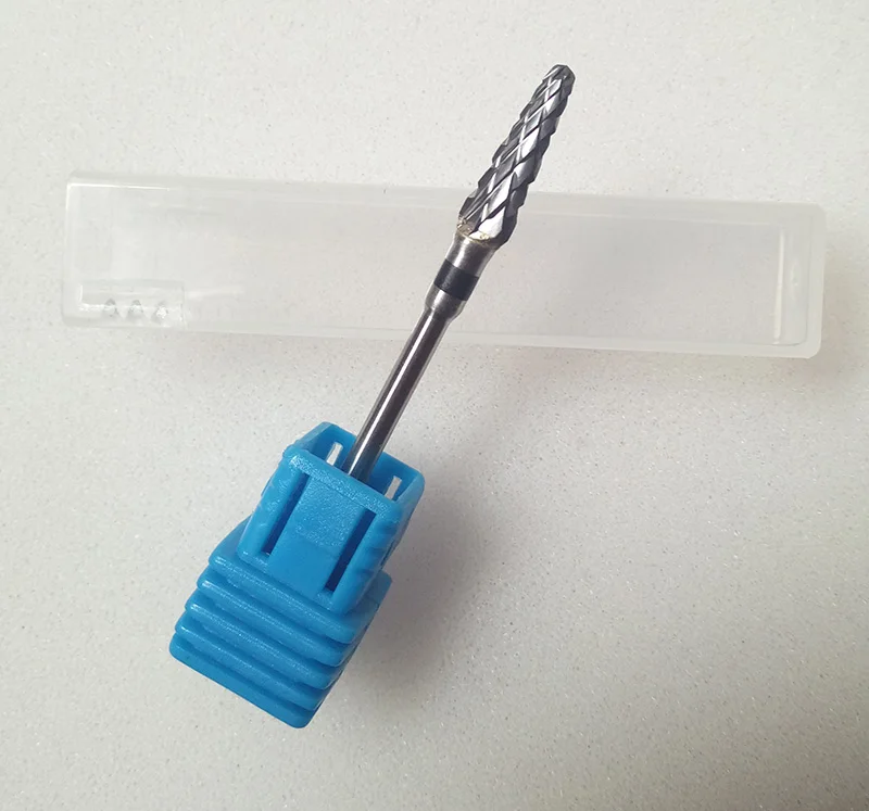 Free shipping!10pcs Hot!Carbide Electric nail drill bit for Nail Art Drill Machine Manicure Pedicure Tool, Nail file 602801Black