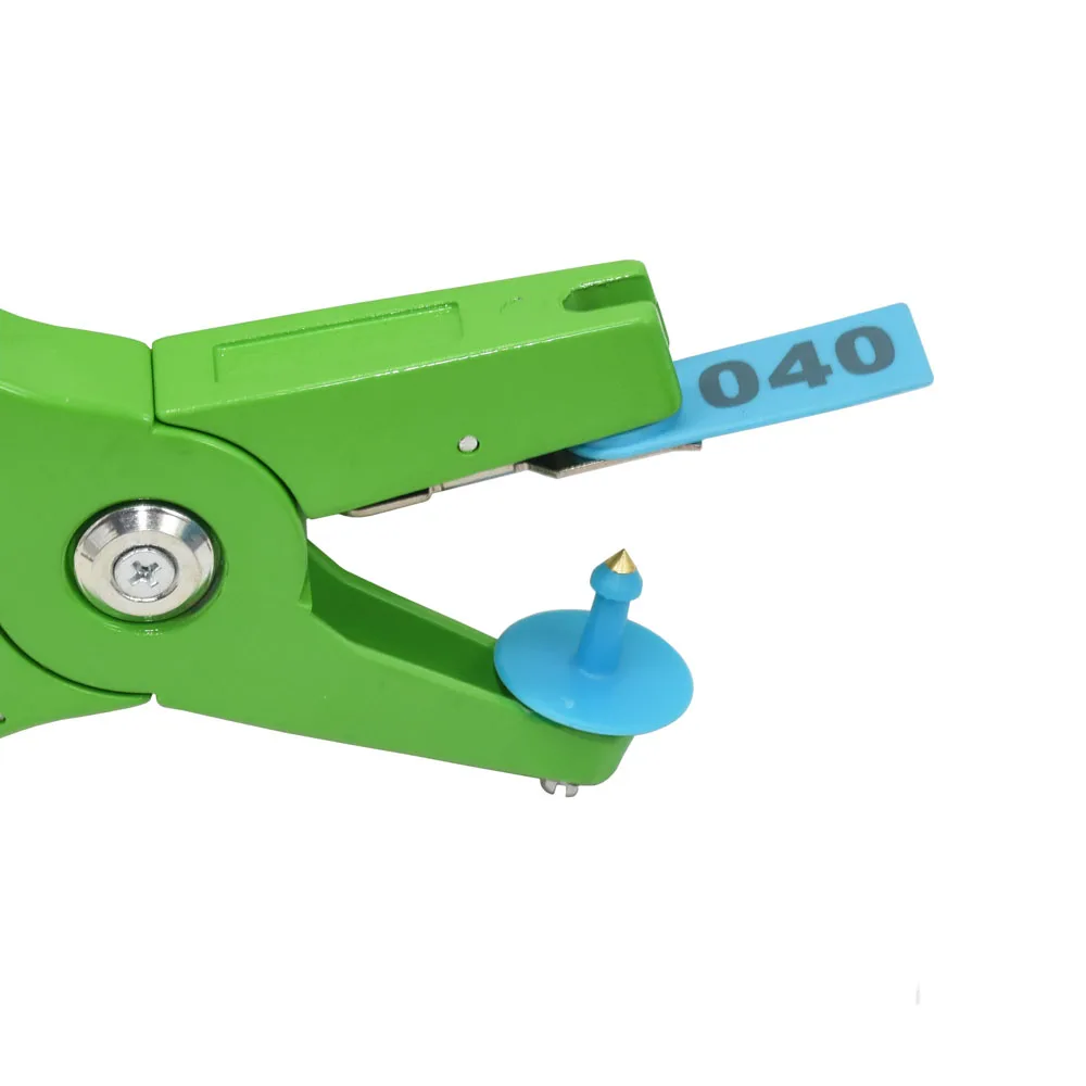 Ear Tag Sheep Marker Applicator 001-100 Ear Tags for Goat Identification Kit Tagger with 2 Pcs Pins Tag Pliers