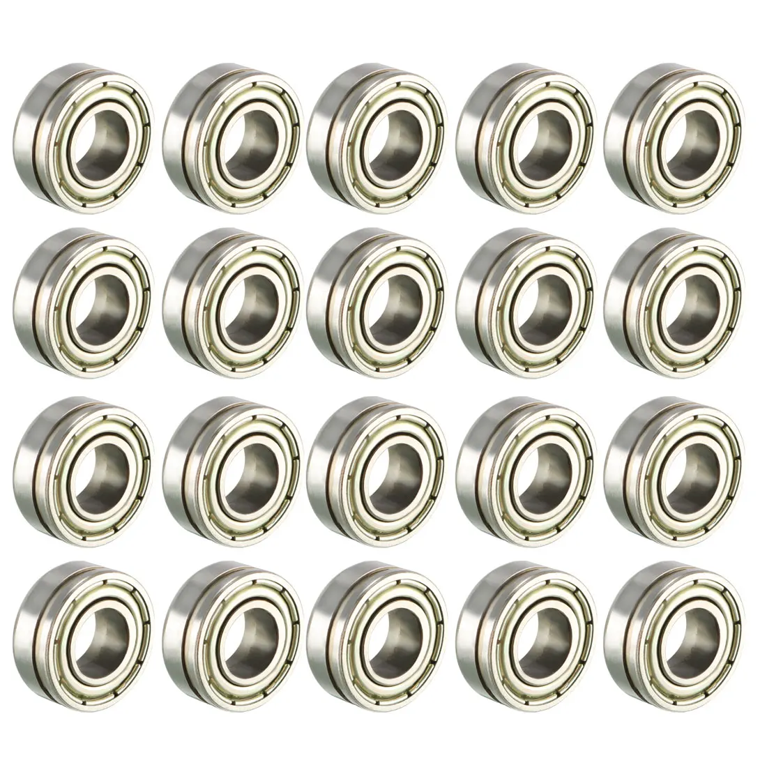 

uxcell Deep Groove Ball Bearing 683-687ZZ 6000-2RS 6001ZZ Double Shield Carbon Steel Bearings for Industrial Equipment
