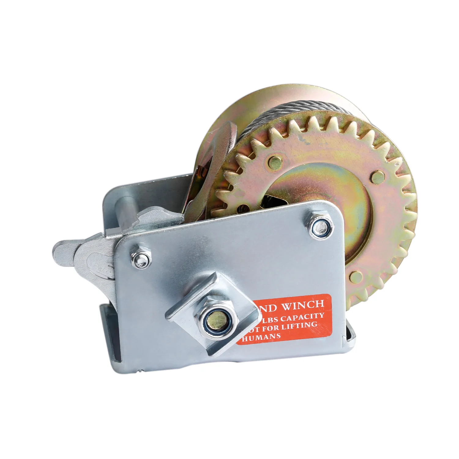 

10m 363kg Winch Hand Tool Lifting Sling Boat Truck Auto Hand Manual Galvanized Steel Lifting Tools Accessories