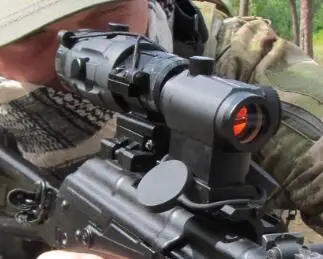 magnifier+ red dot sight