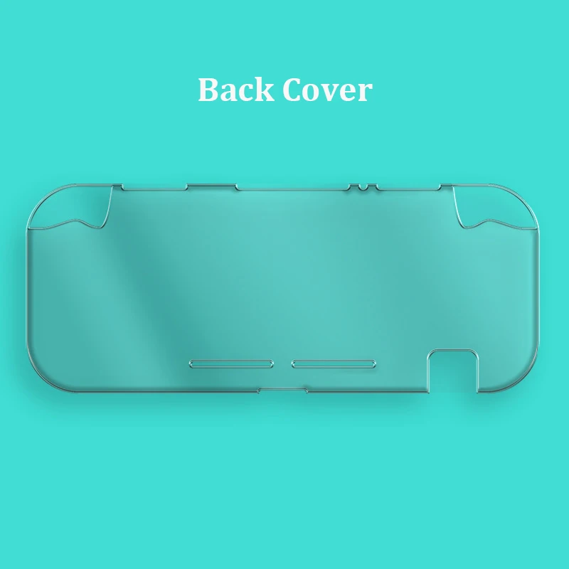 Жесткий Чехол для ПК с кристаллами Nintendo Switch Lite прозрачный чехол Mini закаленное