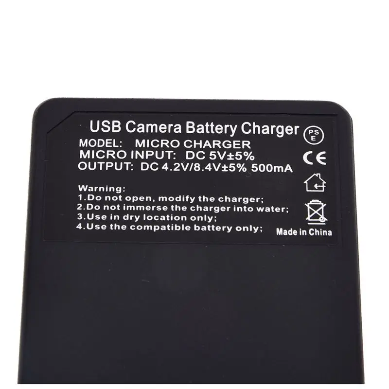 Батарея USB Зарядное устройство для Sony Cyber-shot DSC-H3 DSC-H7 DSC-H9 DSC-H10