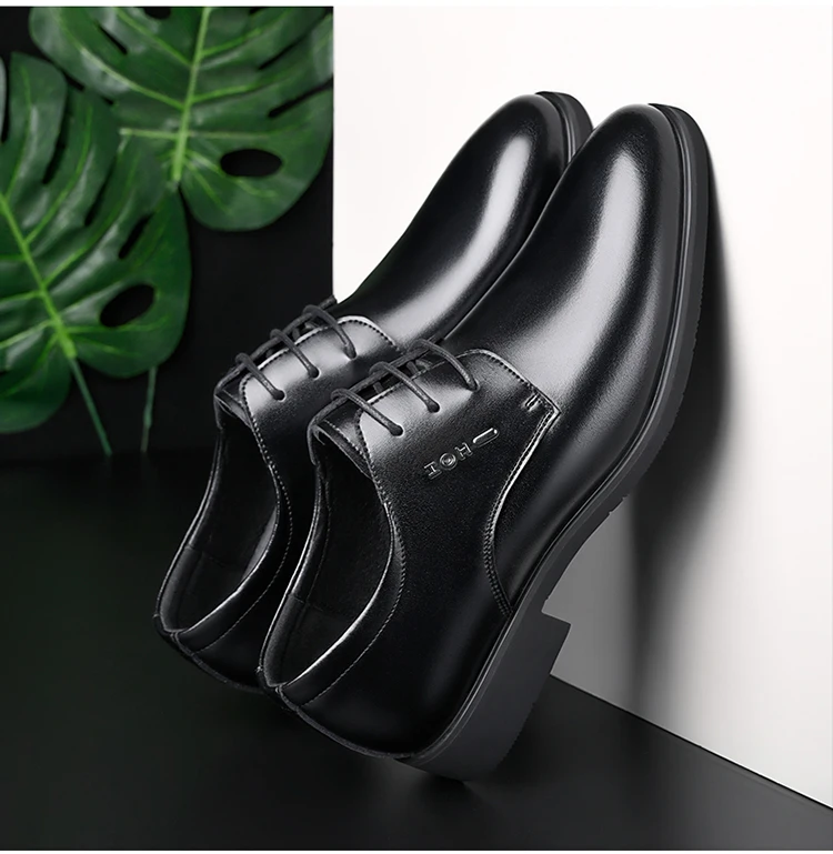 US 54.98 Men's Vintage Leather Shoes Vzikun