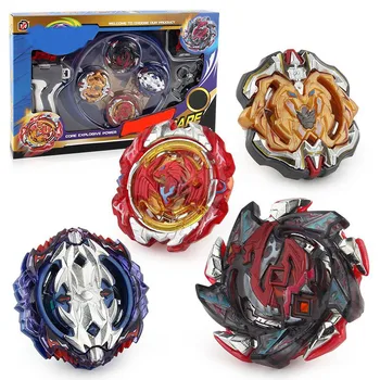 

4 IN 1 Metal Burst Arena Gyro Fighting Gyroscope Launcher Spinning Toys