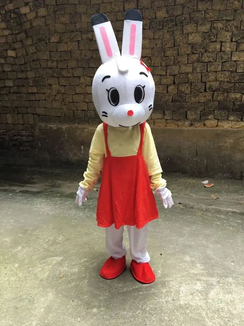 

Chic Carnival Cartoon Character Rabbit Mascot Costume Suits Cosplay Party Game Dress Outfits Clothing Halloween Easter Adult New