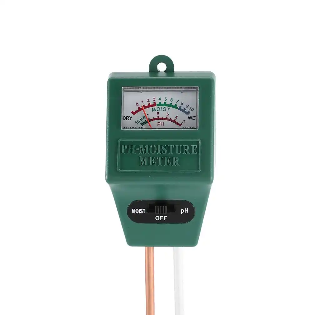 2 in 1 Soil Hygrometer Dual-Probe Soil Tester Garden Moisture Tester Tool