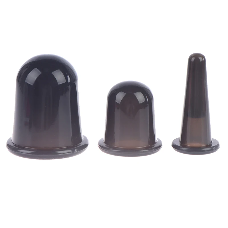 Face Body Pain Relief Massage Masajeador Ventouse Anti Cellulite Suction Cups Silicone Vacuum Cupping Cans 1PCS For Massage Massage Tool Vacuum Cupping Sets