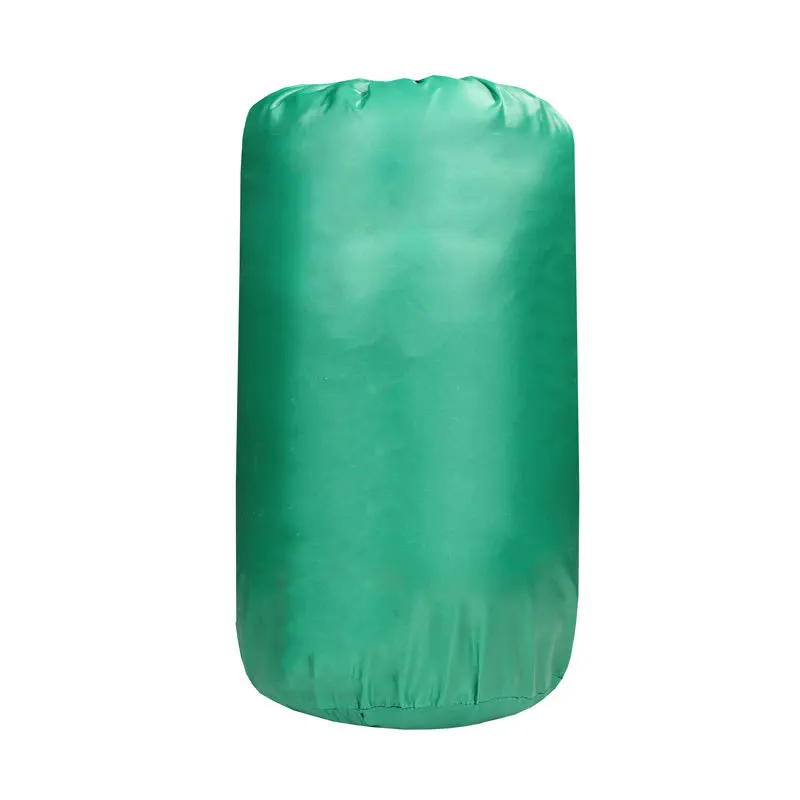 Хлопковый спальный мешок для кемпинга 5-0 градусов полиэфирная оболочка теплые спальные мешки для кемпинга легкие 4 сезона для путешествий на открытом воздухе - Цвет: Green