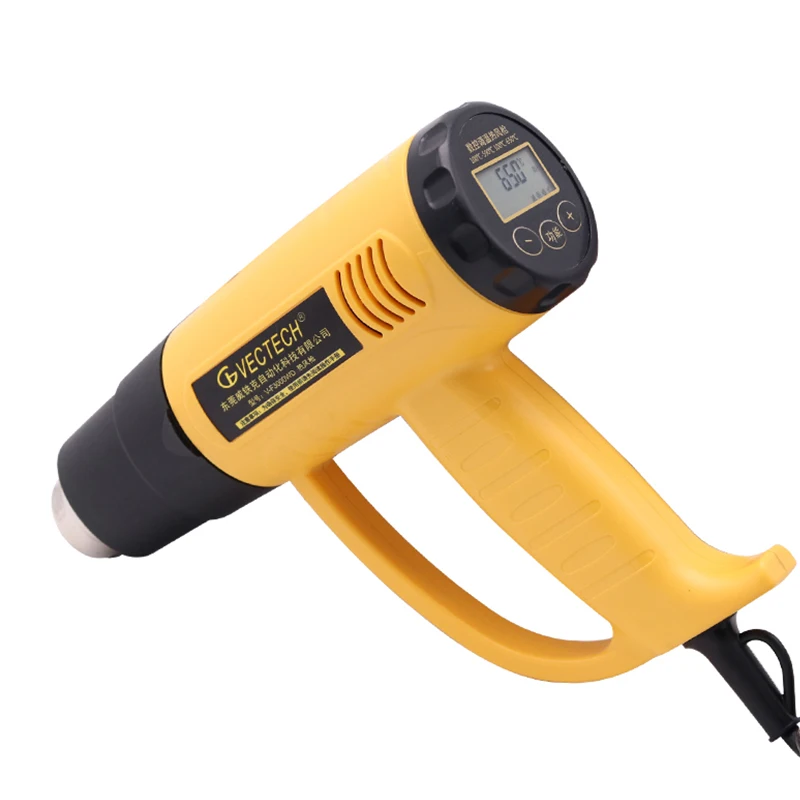 

2500W Industrial Electric Hot Air Gun 4 Temperatures Heat Guns Welding Phone Repair Car Auto Film Shrink Wrapping Power Tools