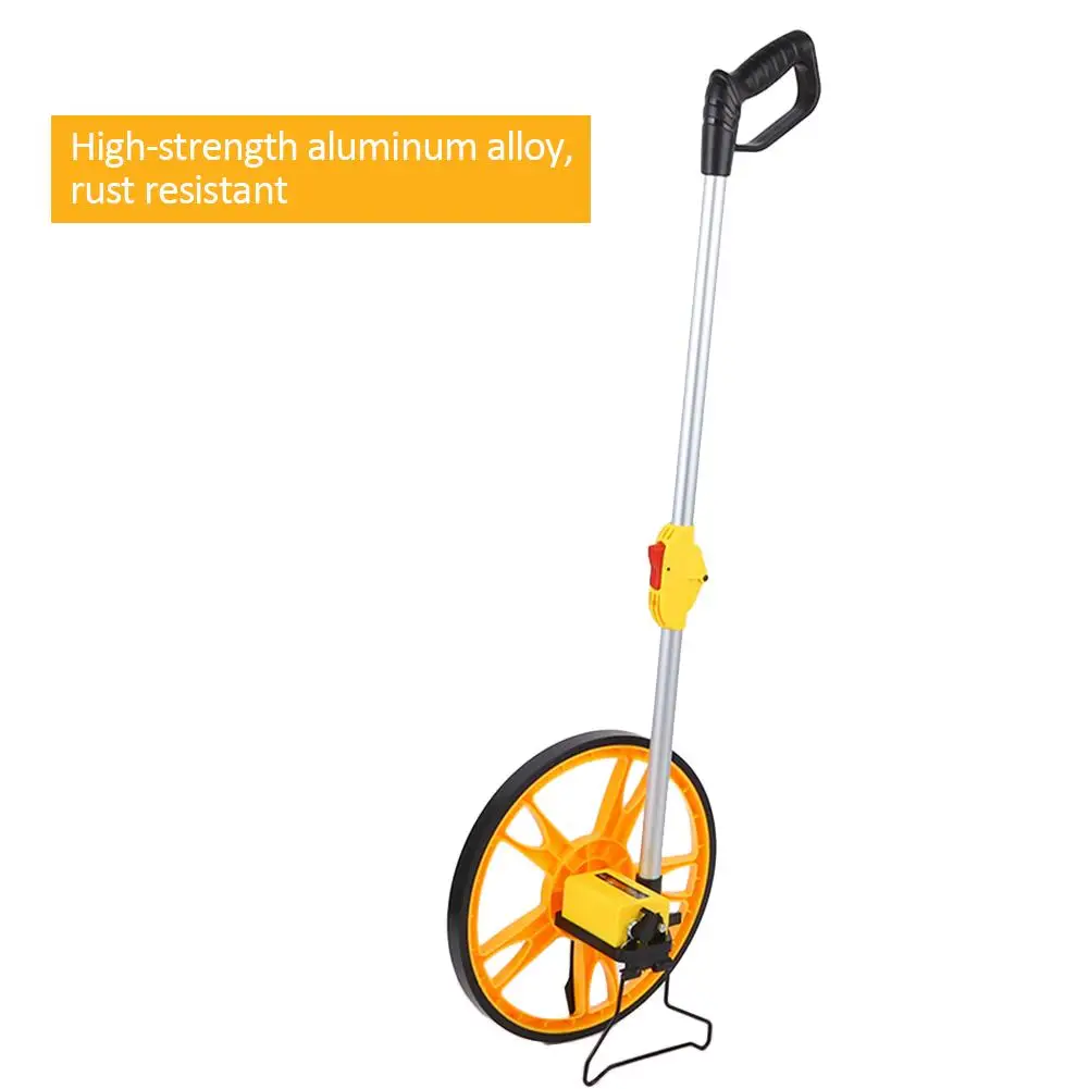 

Hand Push Mechanical Distance Measuring Wheel Road Meter Wheel Industrial Collapsible Double Wheel Measuring Ruler