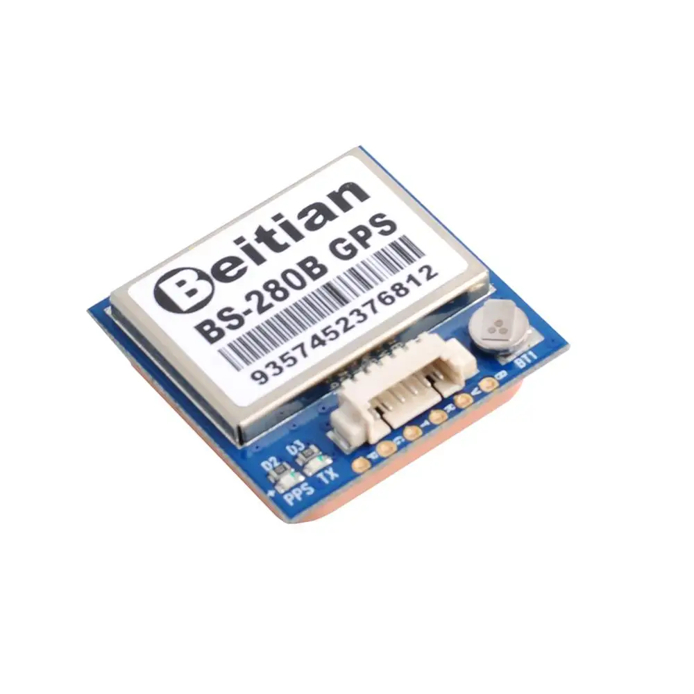 Модуль gps приемника Beitian BS 280 Glonass BeiDou UART TTL RS232 с вспышкой + GPS антенна для Pixhawk