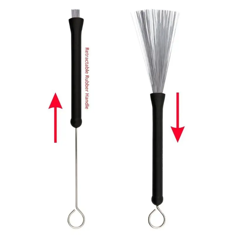 7 шт./компл. кабельный барабан кисти бамбуковой палкой голень Луч рот сумка для хранения ударные аксессуары Нескользящая Удобная