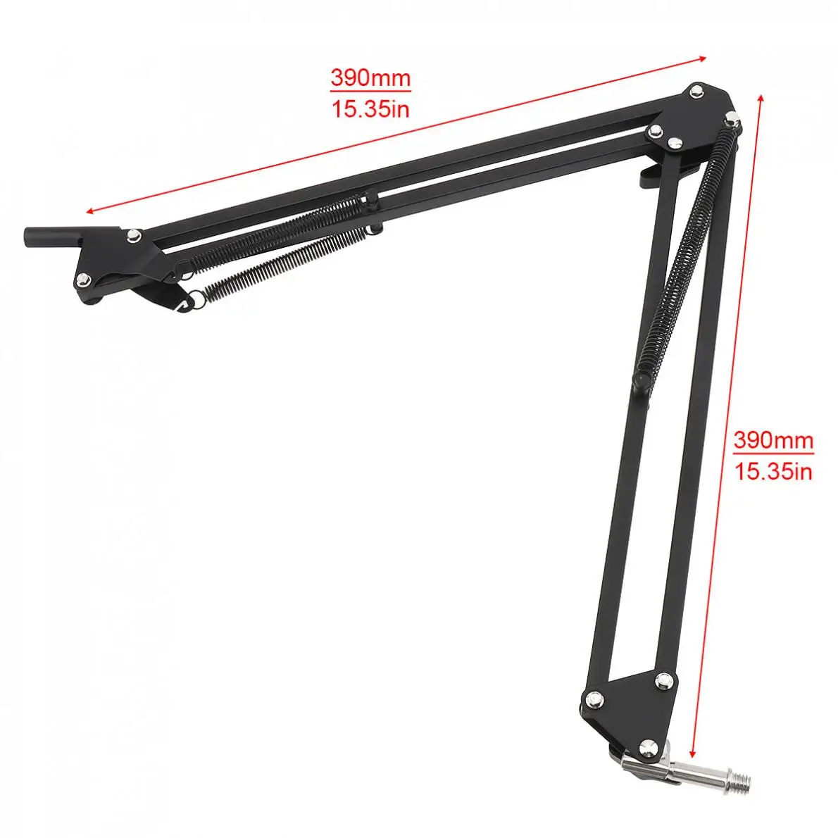 Suporte de Braço de Tesoura de Microfone Suporte de Clipe de Telefone Suporte de Parafuso Universal para Ktv Preto de Nb-35 Studio Luzes - - Image 2